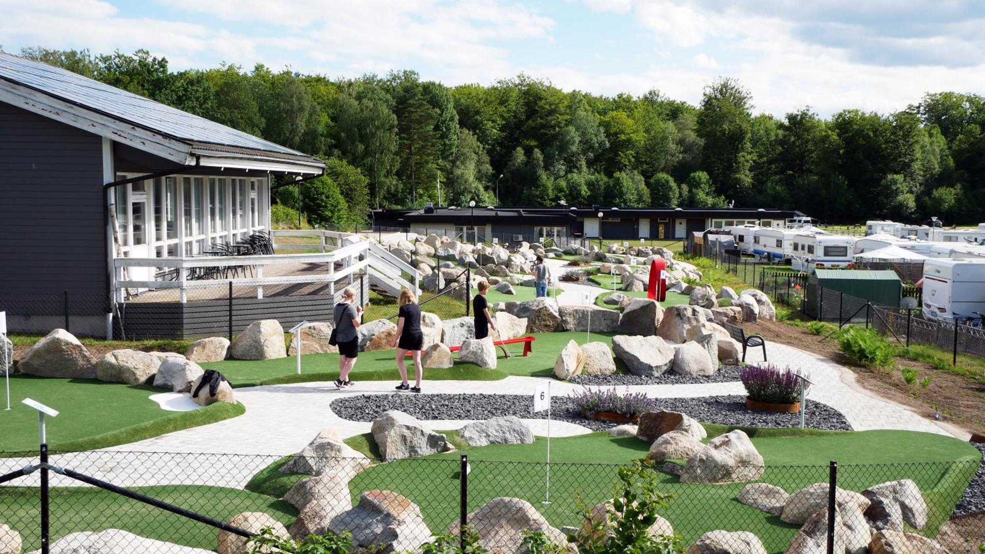 Halens Camping Och Stugby Olofström Buitenkant foto